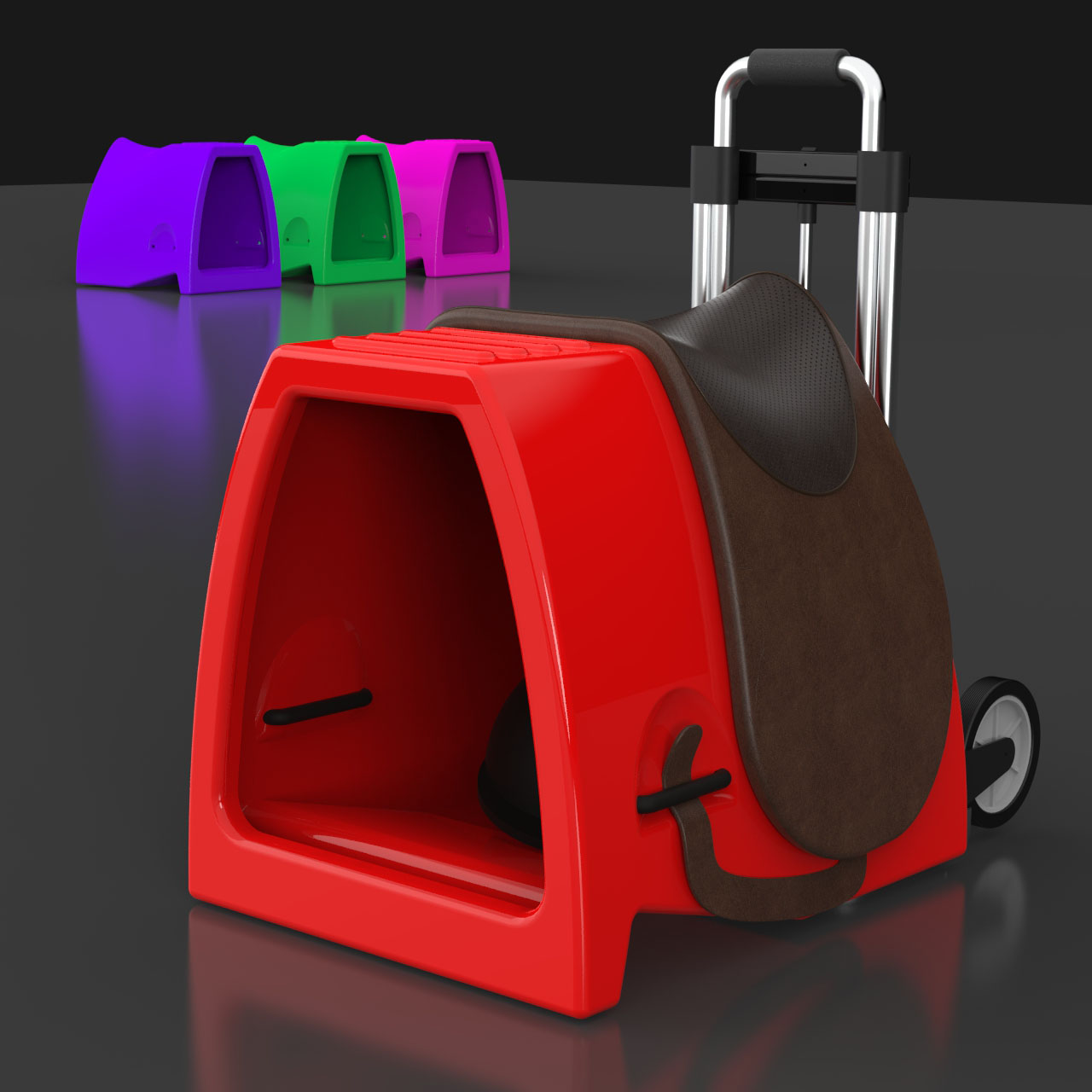 Rolltack travel product concept to manufacture rendering by Orion Design